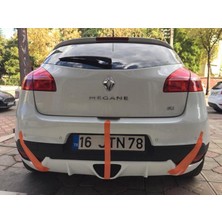 Tuning Vadisi Renault Megane 3 Rs Egzoz Görünümlü Difüzör 4 Kapı 2008 2016 Arası Boyasız