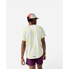 Brooks Dash Short Sleeve Printed Erkek Sarı Kısa Kollu Tshirt 211587765