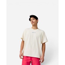 Brooks Movement Heavyweight Tee Erkek Bej Kısa Kollu Tshirt 211594190
