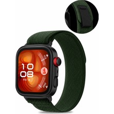 Nezih Case Huawei Watch Fit 3 / Fit 4/ Fit 4 Pro / Fit 5 / Fit 5 Pro Uyumlu Trail Loop Naylon Örgü Işlemeli Hasır Kordon