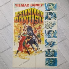 Emektar Eskiler Yılmaz Güney - Arslanların Dönüşü Yeşilçam Film Afişi