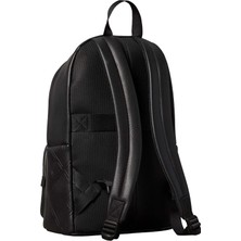 Calvin Klein Erkek Siyah Calvin Klein Emblem Aop Emboss Sl Siyah Sırt Çantası