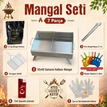 Zelega Mangal Seti Standart - 2 (Katlanabilir Mangal-Maşa ve Dahası)