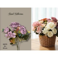 Gönül Mutfak Mor Yapay Çiçek 29 cm