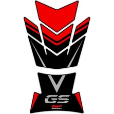 GP Kompozit BMW F 750 /  F 850 GS 2018-2024 Uyumlu Tank Pad Kırmızı