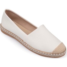 Capone Outfitters Pasarella Cilt Kadın Espadril