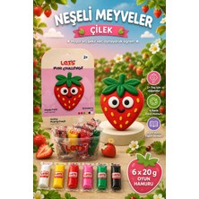 Let's Mini Changelle 5 Renk Neşeli Meyveler Çilek Oyun Hamuru 120G
