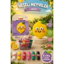 Let's Mini Changelle 5 Renk Neşeli Meyveler Limon Oyun Hamuru 120G