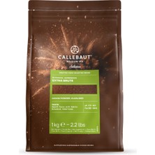 Callebaut Extra Brute Toz Kakao 1 Kg (%22-%24 Yağlı) Kek ve Pasta Tarifleri İçin İdeal