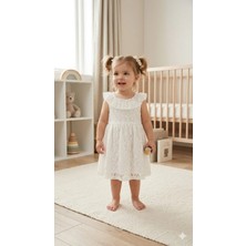Çikoby Kız Bebek Dantelli Elbise CKB-50504