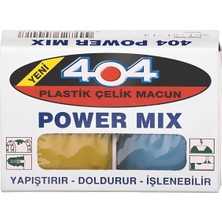 İbtaş 404 Power Mix 40 Gram - Plastik Çelik Macun Hamur Kaynak Yapıştırıcı (Sunfix Muadili)
