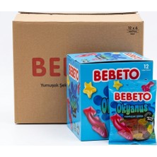Bebeto Okyanus Yumuşak Şeker Jelibon 80 G  12 Adet x 6