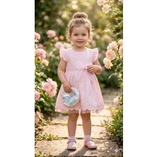Cocosiss Kız Bebek Payet Çantalı Elbise CCS-2643