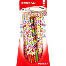 Danacı Kırtasiye Pensan Çiçek Desenli Kurşun Kalem (96020)