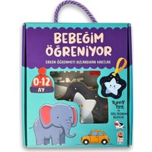 Sincap Kitap Bebeğim Öğreniyor İlk Kartlarım 0-12 Ay Bebek Kitabı Pedagog Onaylı