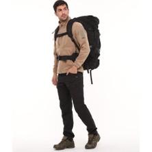 Single Sword 100+10L Su Geçirmez Outdoor Kamp Çantası - Kamp ve Gezi Için Büyük Hacimli Model - Renk: Siyah - Beden: Standart