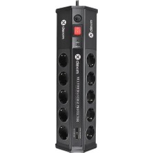 Dexim SP10BG 10 Port Akım Koruyucu - 2 USB