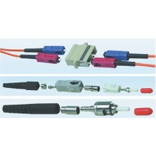 HCS Sc Duplex mm Plastik Adaptör Bej
