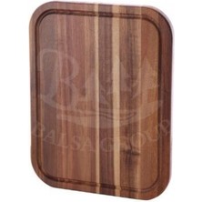 Balsa Akasya Kahverengi Servis Tepsisi 40X30X2 cm