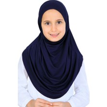 Modish Group Kız Çocuk Hazır Başörtüsü Pratik Penye Şal Tesettür Giyim