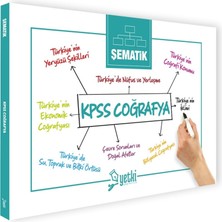 Yetki Yayınları Şematik Kpss Coğrafya 2026