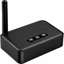 Microcase M60 Nfc Bluetooth 5.4 Ses Alıcı Verici Aux Rca USB Müzik Adaptörü Araç Ev Hoparlör Amfi AL5792