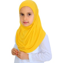 Modish Group Kız Çocuk Hazır Başörtüsü Pratik Penye Şal Tesettür Giyim
