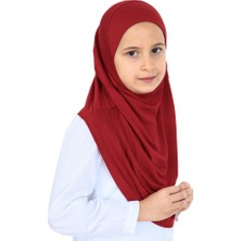 Modish Group Kız Çocuk Hazır Başörtüsü Pratik Penye Şal Tesettür Giyim