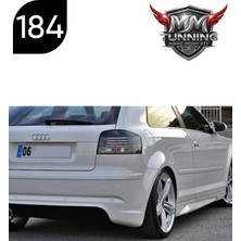 MM Tunning Mmtunning Audi A3 8p 2 Kapı- 5kapı Yan Marşpiyel Seti (Boyasız Gönderilecektir)