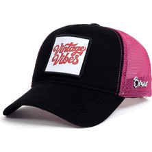 Braver Vintage Vibes Logolu Trucker Şapka