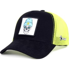 Braver Skull Logolu Trucker Şapka