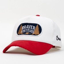 Braver Fortitude Nakışlı Şapka Whtred
