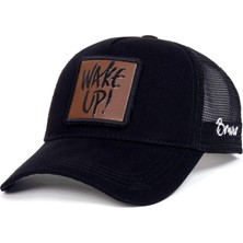 Braver Wake Up Logolu Trucker Şapka