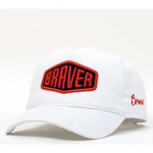 Braver Nakışlı Gabardin Şapka Whtred