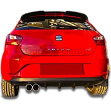 Tuning Vadisi Seat Ibiza Arka Difüzör 2009-2017 Arası (Plastik) Parlak Siyah