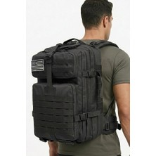 Single Sword 50L Taktik Sırt Çantası Su Geçirmez Askeri Outdoor Kamp Dağcı Çanta - Renk: Siyah - Beden: Standart