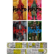 İthaki Yayınları Dorohedoro 1-2-3-4. Ciltler Manga Seti (Manga Ayracı ve Özel Cetvel Hediyeli)