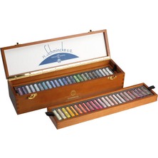 Schmincke Artist Soft Pastel Boya Seti Ahşap Kutulu 48 Renk