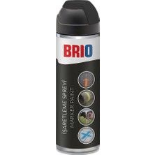Brio Işaretleme Spreyi Endüstriyel 500 ml Siyah