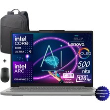 Lenovo Ideapad Slim 5 14IMH10 Intel Core Ultra 9 185H 16GB 1tb SSD 14" 2.8k OLED (2880X1800) Windows 11 83V6004DTR Taşınabilir Bilgisayar - Lenovo Çanta - Mouse Emt
