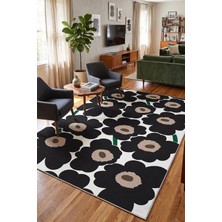 Chilai Home Non Compos Makinede Yıkanabilir Kaymaz Taban Leke Tutmaz Dijital Salon Halısı Mutfak Halısı ve Yolluk