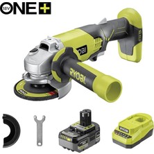 Ryobi R18AG-1C40GP 18V 4.0 Ah Tek Akülü Avuç Taşlama - 5133006908