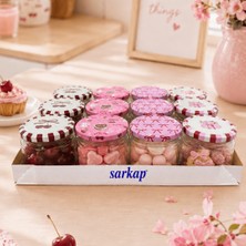Sarkap Home 12'li Love Seri Kavanoz Seti