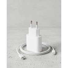 Alkasaz iPhone 14 13 12 11 Xr Xs Max 20W Lightning Şarj Adaptörü Kablo Dahil