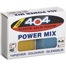 İbtaş 404 Power Mix 80 Gram -  Plastik Çelik Macun Hamur Kaynak Yapıştırıcı (Sunfix Muadili)