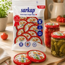 Sarkap Hijyenik Paketli 10'lu 82 mm Kapak -  Domates Seri - Domates Kadın