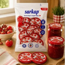 Sarkap Hijyenik Paketli 10'lu 82 mm Kapak -  Domates Seri - Domates