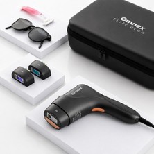 Omnex Eliteglow Ipl Lazer Epilasyon Cihazı Buz Başlıklı Akıllı Cilt Sensörlü 10 Kademe Enerji