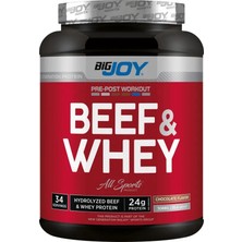 Bigjoy Beef & Whey Çikolata Aromalı Protein Tozu 1088g