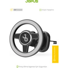 Jopus Araç içi Petege Takmali Güçlü Mıknatıs Telefon Tutucu Ring Standart